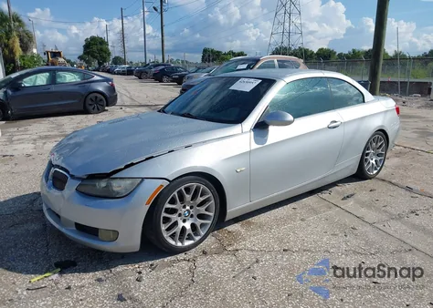 2008 BMW 328I z USA, uszkodzony, nr VIN WBAWL13598PX18225